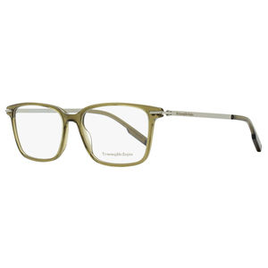 Zegna Rectangular Leggerissimo Eyeglasses EZ5246 051 Sage/Ruthenium 54mm